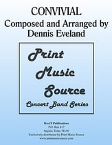 Convivial Concert Band sheet music cover